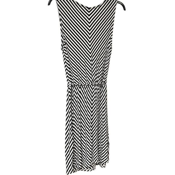 😊 3/$30 summer dress B&W w/ tie at waist, from Target (Merona) Sz M - Picture 7 of 10